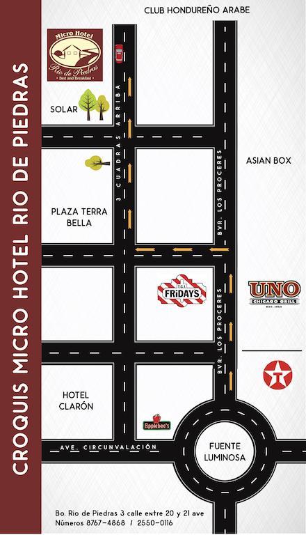 Micro Hotel Rio De Piedras San Pedro Sula Ngoại thất bức ảnh
